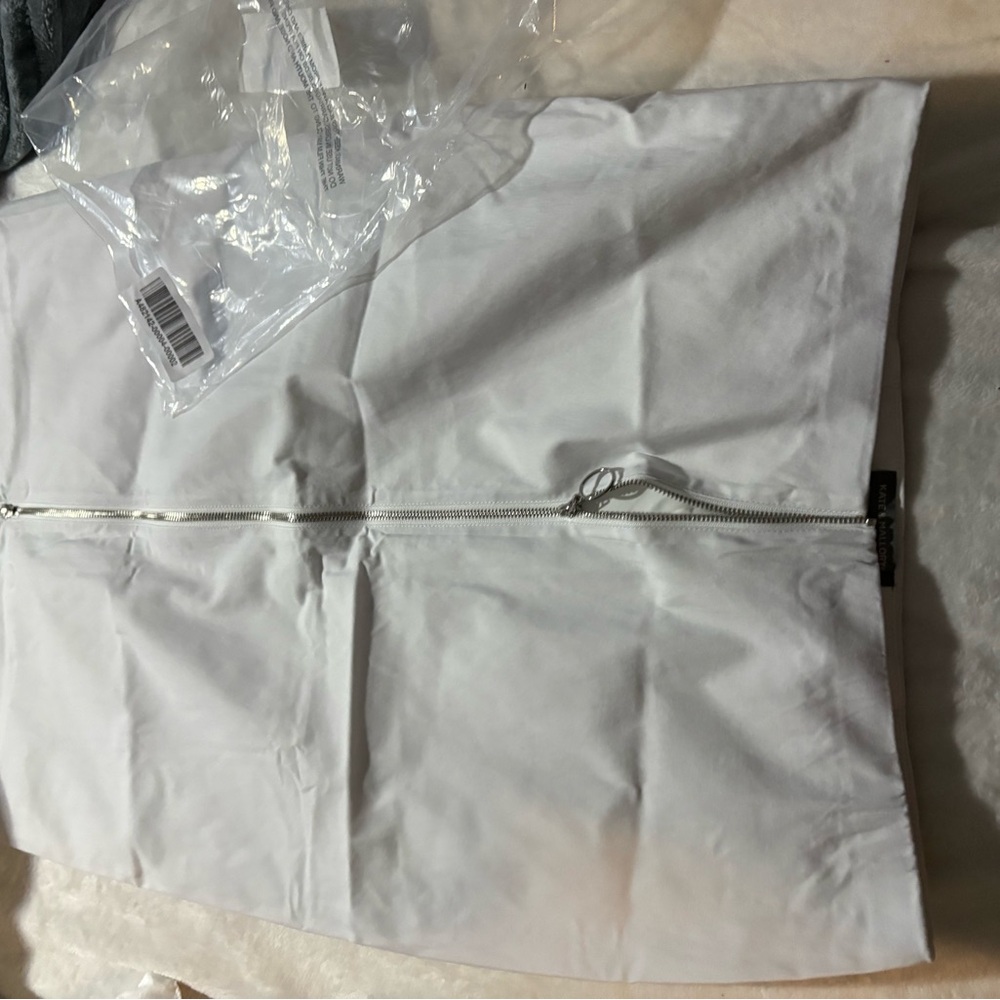 Chic White A-Line Skirt